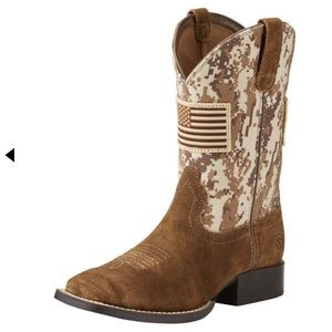 Patriot Western Boot kids 1 size